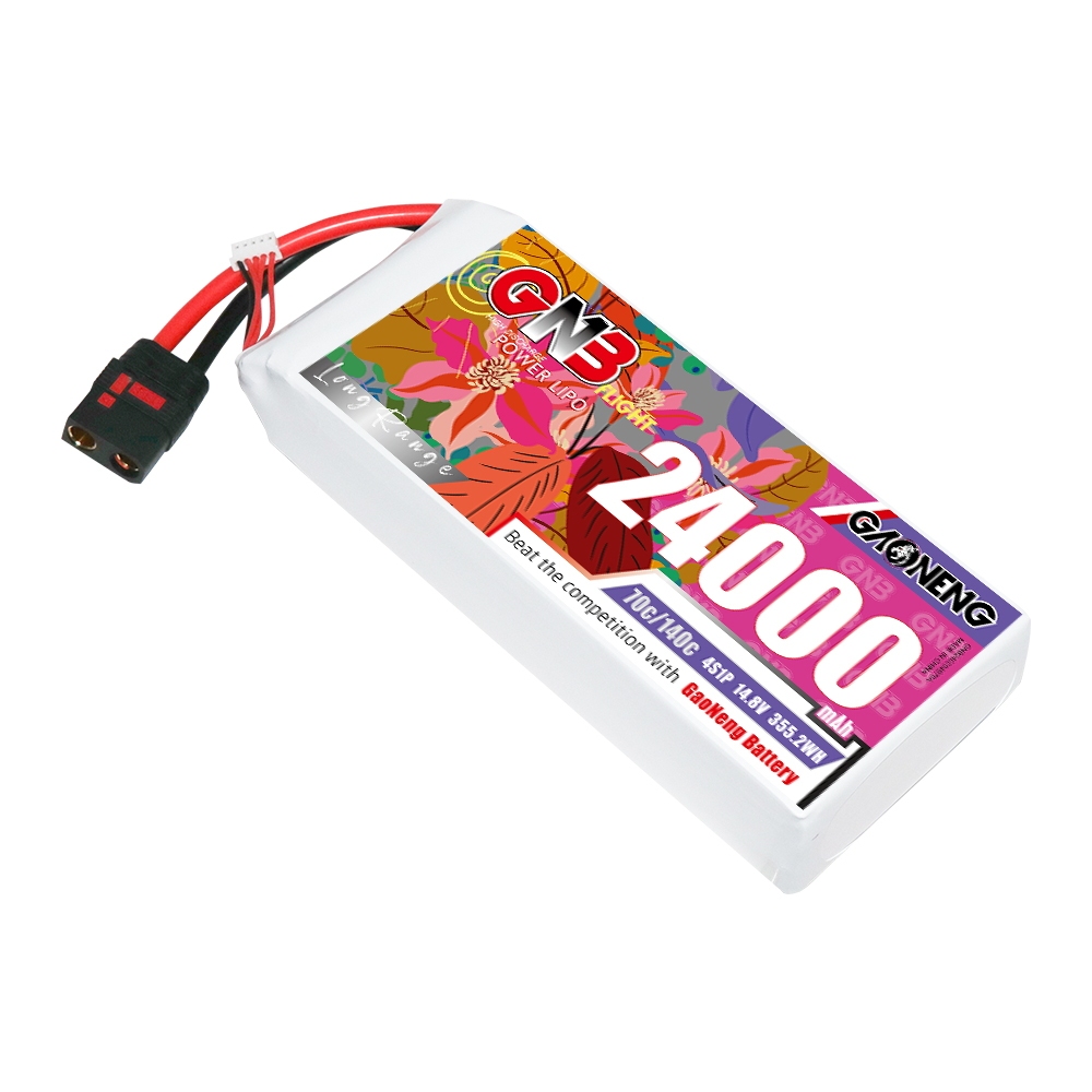GAONENG GNB 4S1P 14.8V 24000mAh 70C RC LiPo Battery QS8