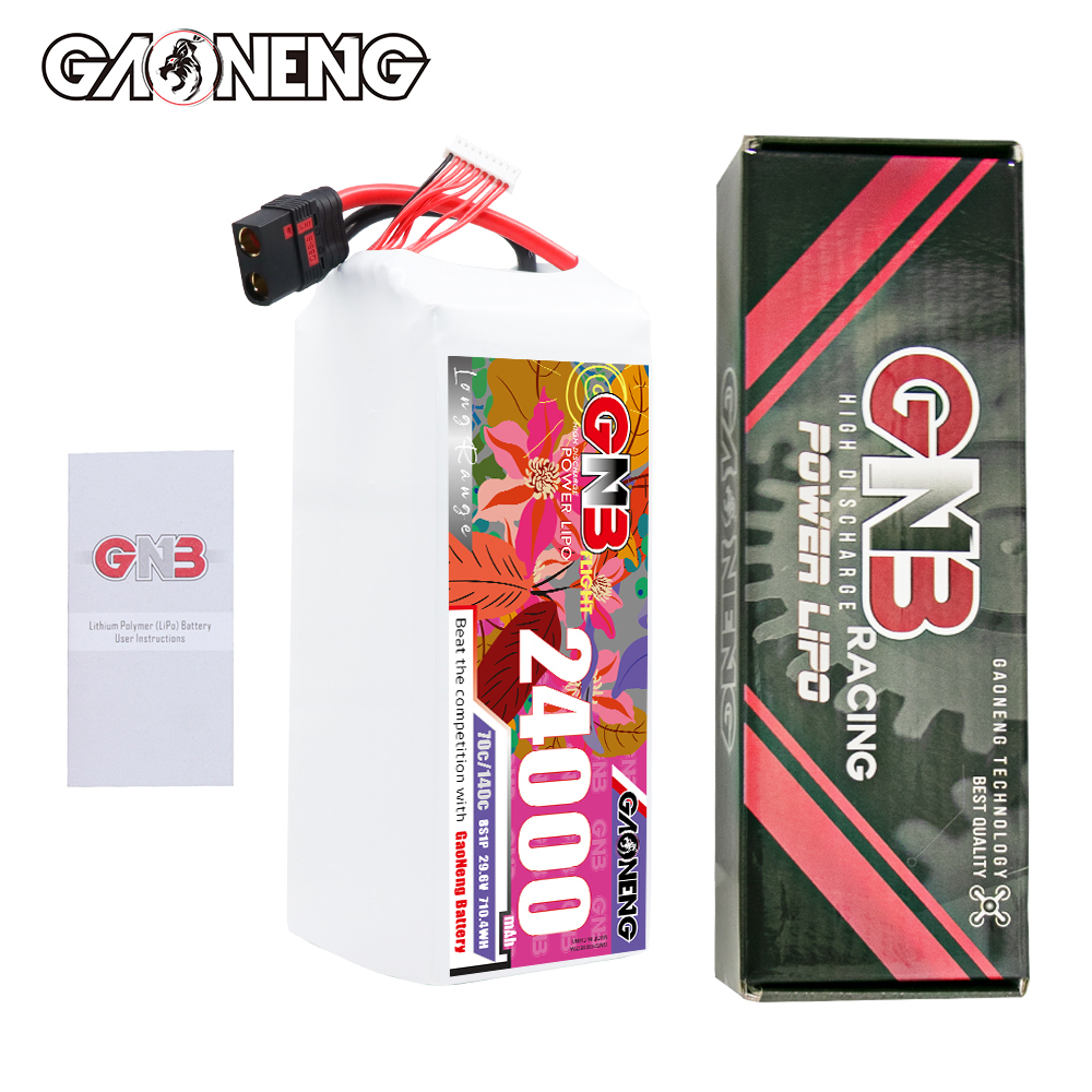 GAONENG GNB 8S1P 29.6V 24000mAh 70C RC LiPo Battery QS8
