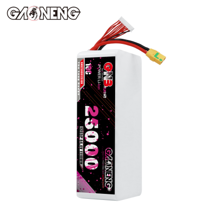 GAONENG GNB 12S 44.4V 25000mah 10C XT90S Li-ion Battery 