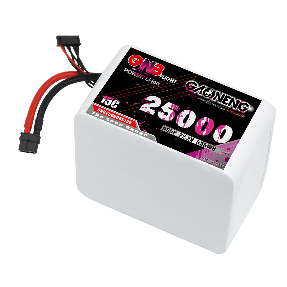 GAONENG GNB 6S5P 22.2V 25000mAh 15C XT60 Li-ion Battery 