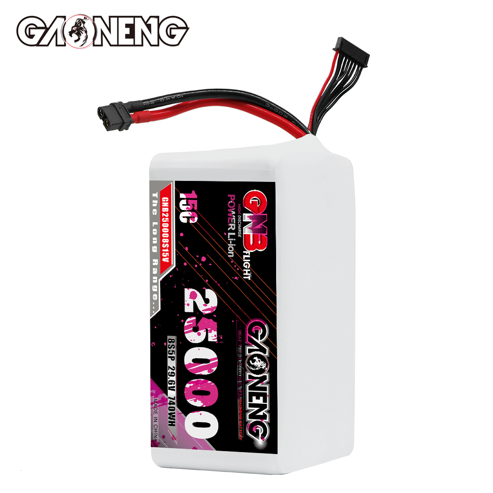 GAONENG GNB 8S5P 29.6V 25000mAh 15C XT60 Li-ion Battery 
