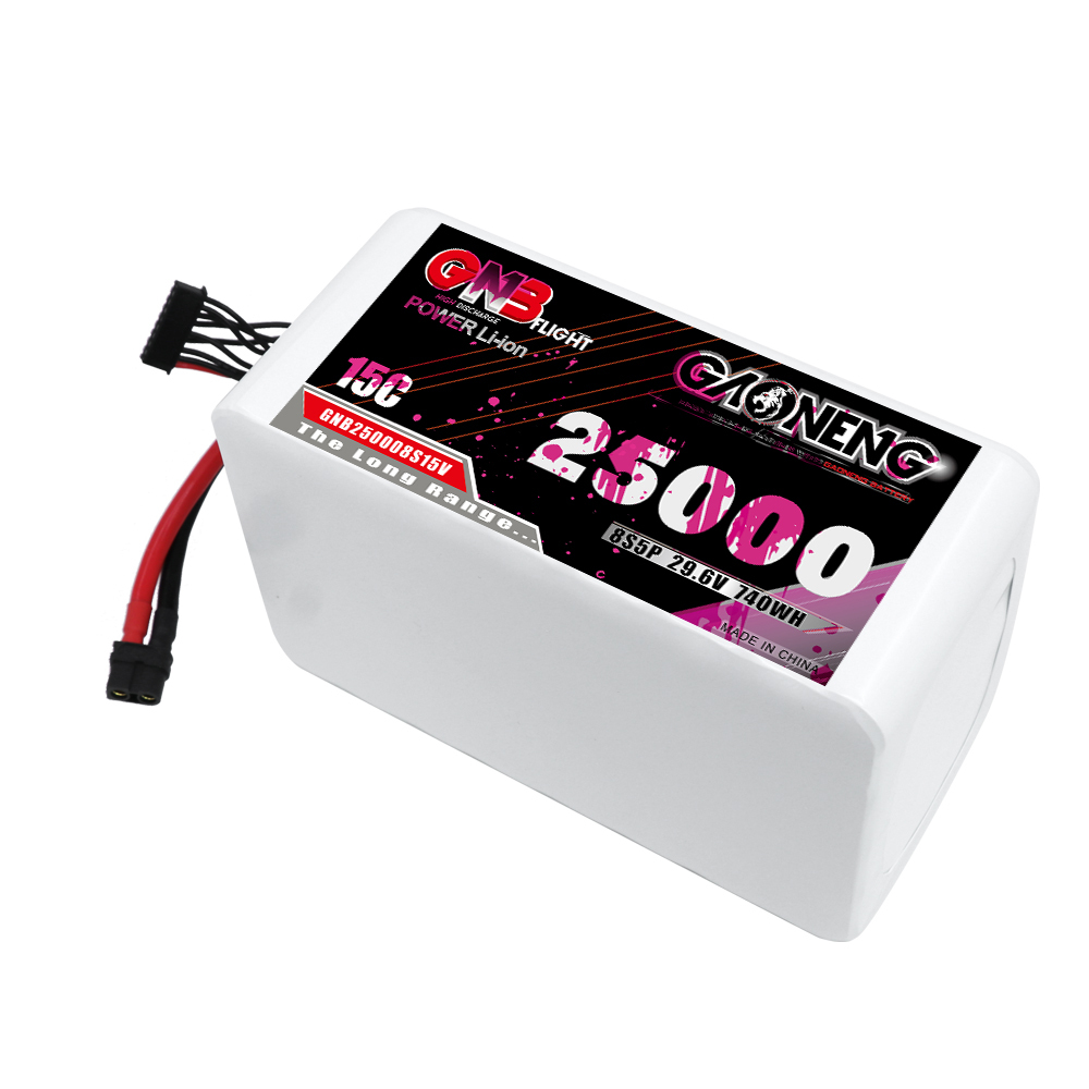 GAONENG GNB 8S5P 29.6V 25000mAh 15C XT60 Li-ion Battery 