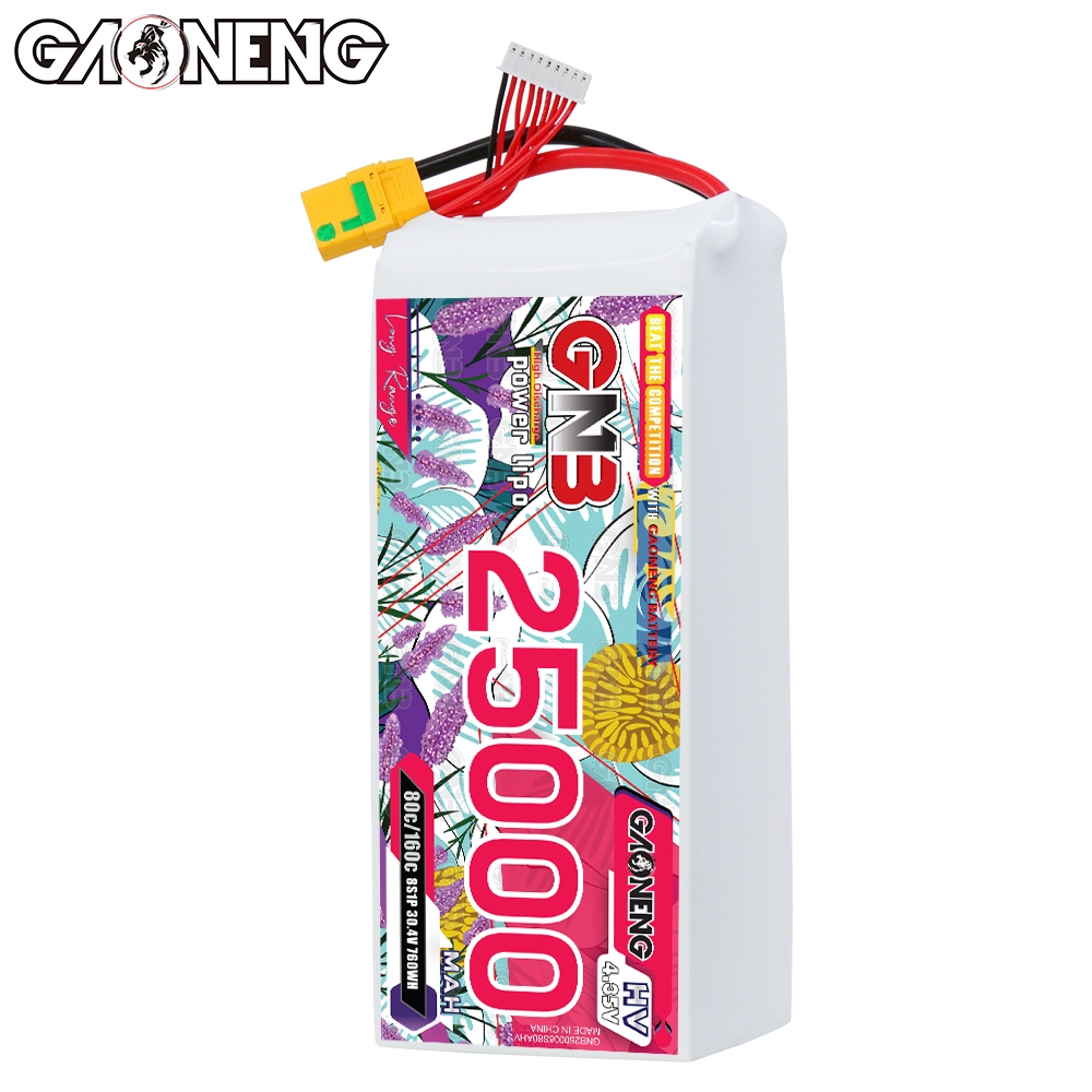 GAONENG GNB 8S1P 30.4V HV 25000mAh 80C LiPo Battery XT90S