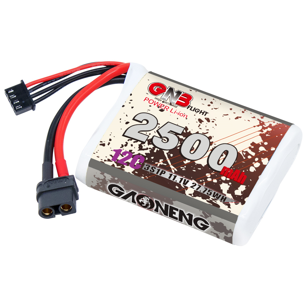 GAONENG GNB 3S 11.1V 3000mAh 10C XT60 Li-ion Battery made with 18650 cells