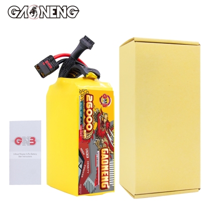 GAONENG GNB 26000mah 12S 44.4V 5C QS8 Semi Solid State Li-ion Battery 310WH/kg