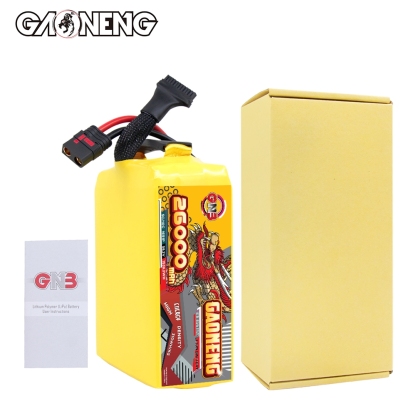 GAONENG GNB 26000mah 16S 59.2V 5C QS8 Semi Solid State Li-ion Battery 310WH/kg