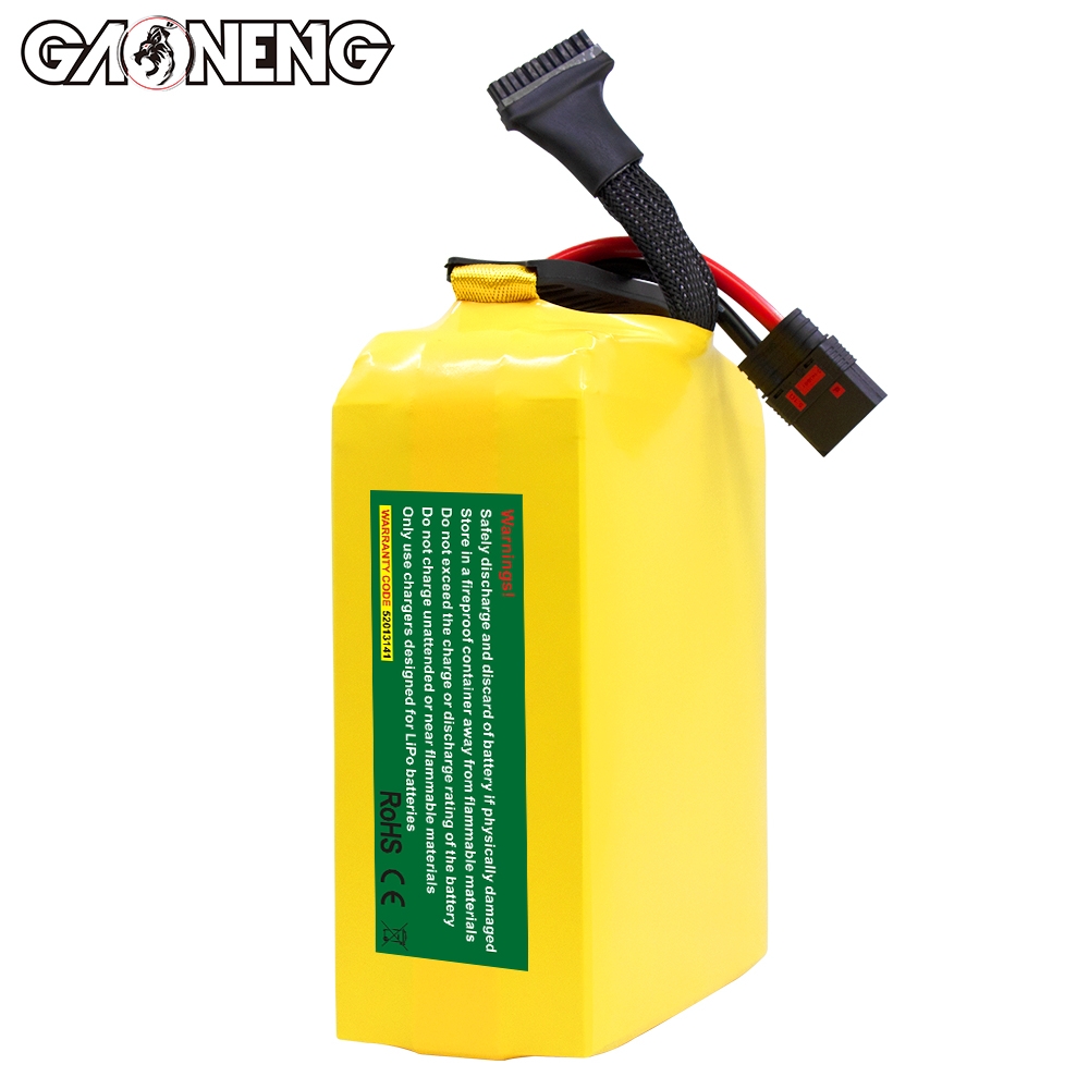 GAONENG GNB 26000mah 16S 59.2V 5C QS8 Semi Solid State Li-ion Battery 310WH/kg