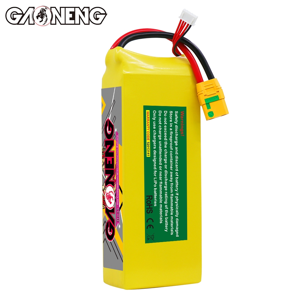 GAONENG GNB 26000mah 4S 14.8V 5C XT90S Semi Solid State Li-ion Battery 350WH/kg