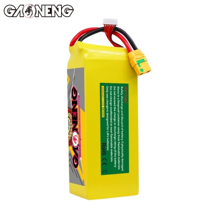 GAONENG GNB 26000mah 6S 22.2V 5C XT90S Semi Solid State Li-ion Battery 350WH/kg