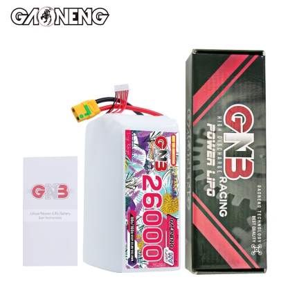 GAONENG GNB 6S 22.8V HV 26000mAh 80C RC LiPo Battery XT90S