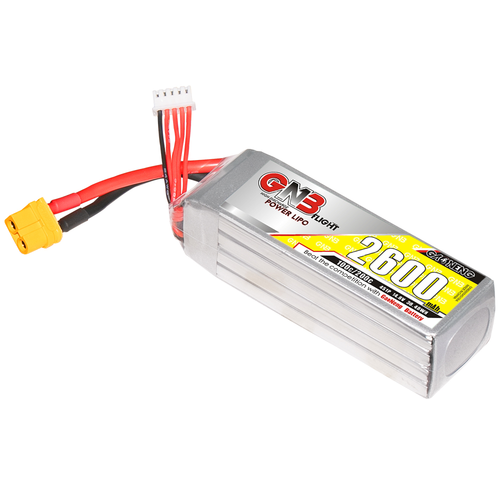 GAONENG GNB 4S 14.8V 2600mAh 100C XT60 LiPo Battery