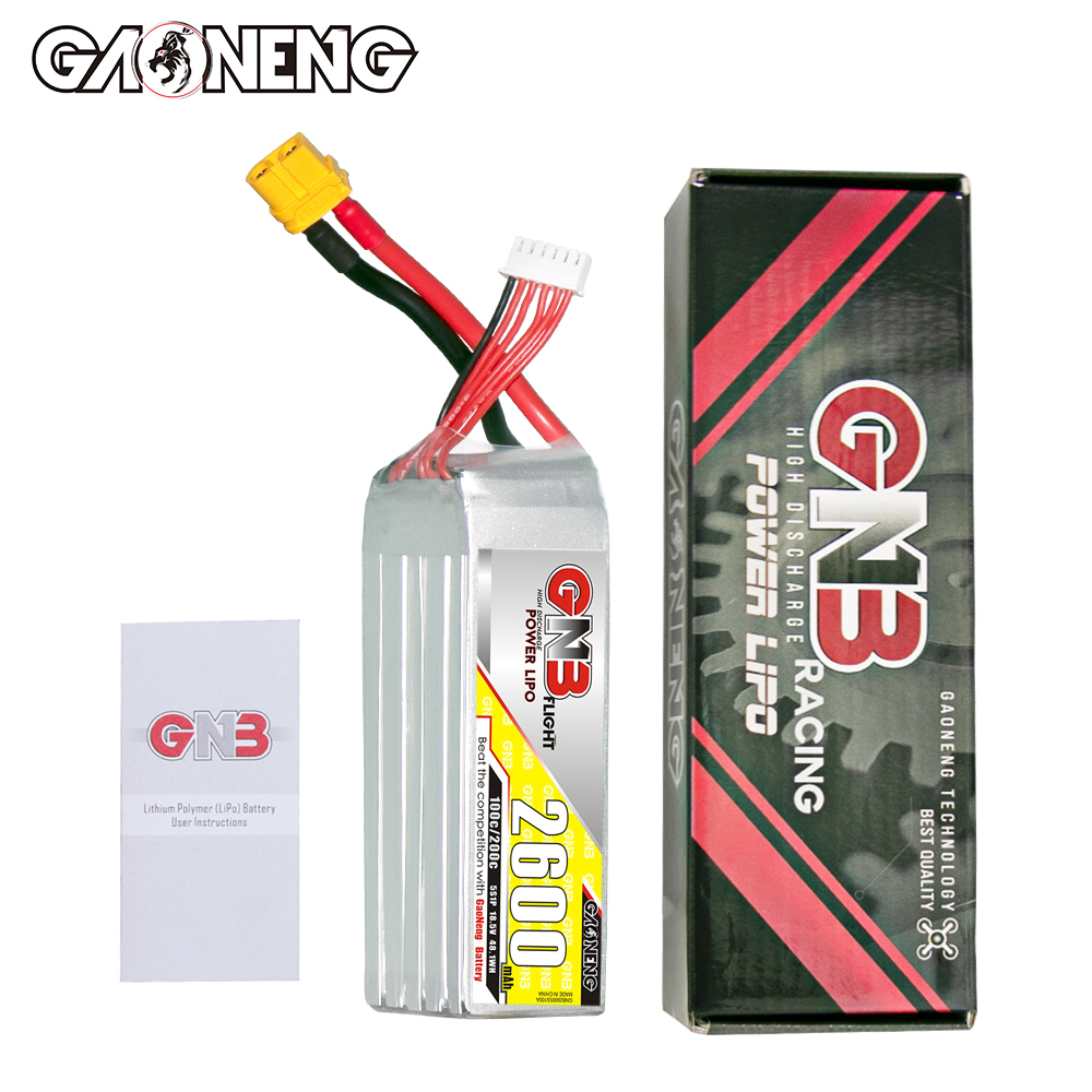 GAONENG GNB 5S 18.5V 2600mAh 100C XT60 LiPo Battery