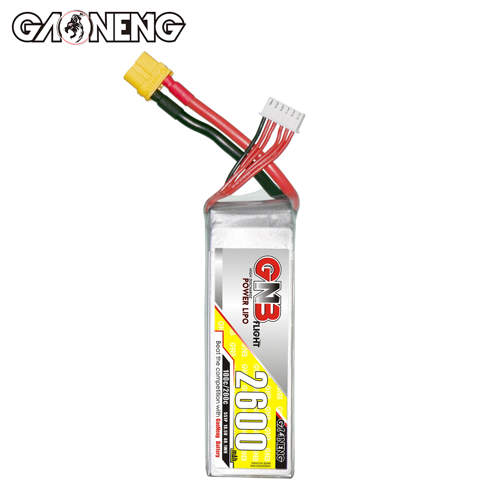 GAONENG GNB 5S 18.5V 2600mAh 100C XT60 LiPo Battery