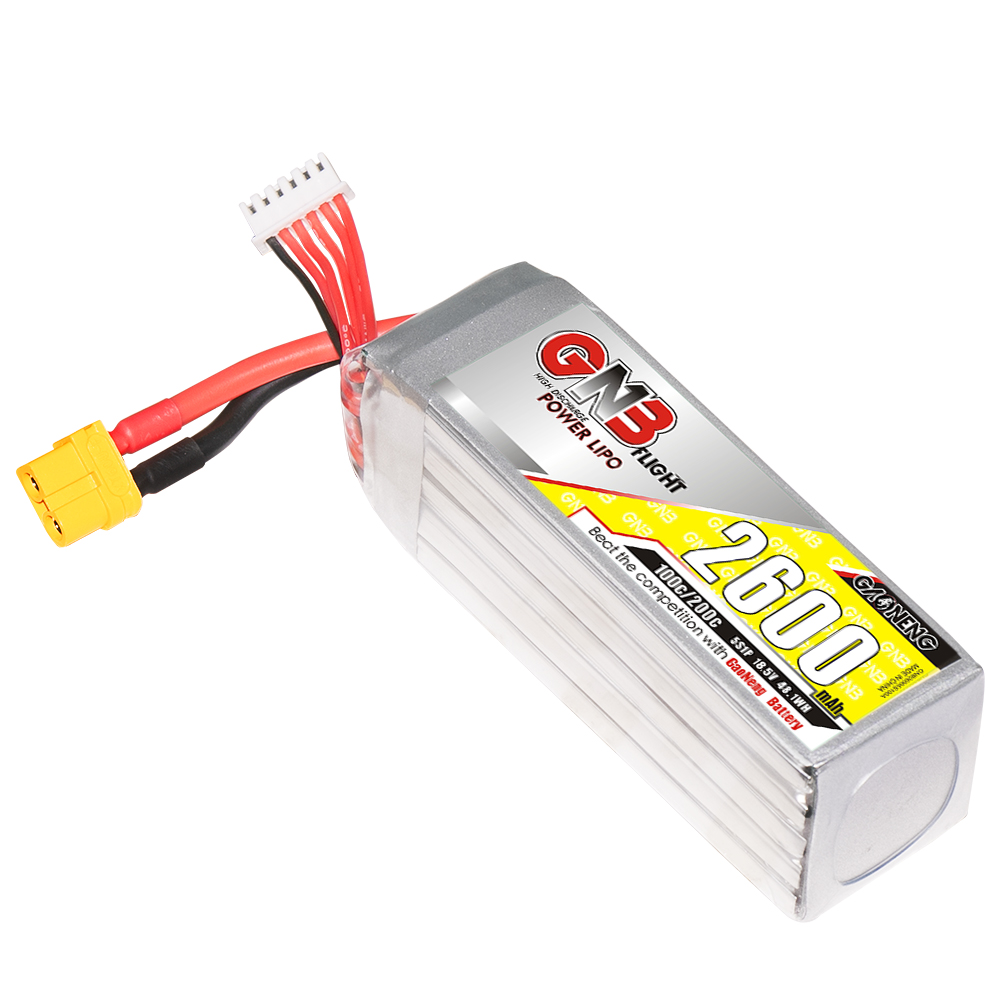 GAONENG GNB 5S 18.5V 2600mAh 100C XT60 LiPo Battery