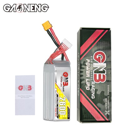GAONENG GNB 6S 22.2V 2600mAh 100C XT60 LiPo Battery