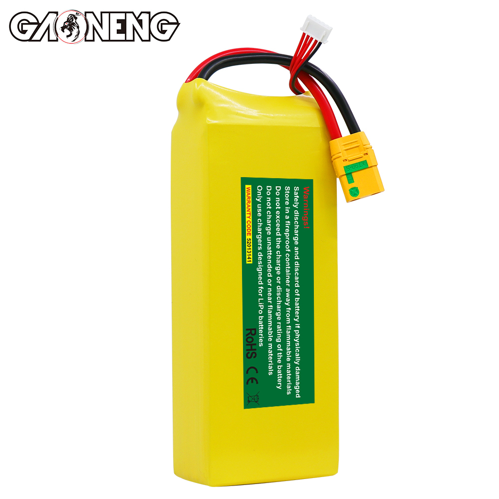 GAONENG GNB 26500mah 4S 14.8V 5C XT90S Semi Solid State Li-ion Battery 350WH/kg