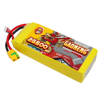 GAONENG GNB 26500mah 4S 14.8V 5C XT90S Semi Solid State Li-ion Battery 350WH/kg