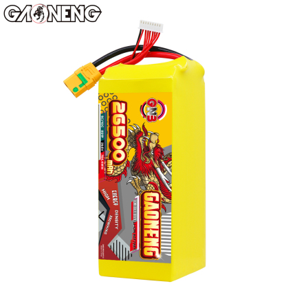 GAONENG GNB 26500mah 8S 29.6V 5C XT90S Semi Solid State Li-ion Battery 350WH/kg