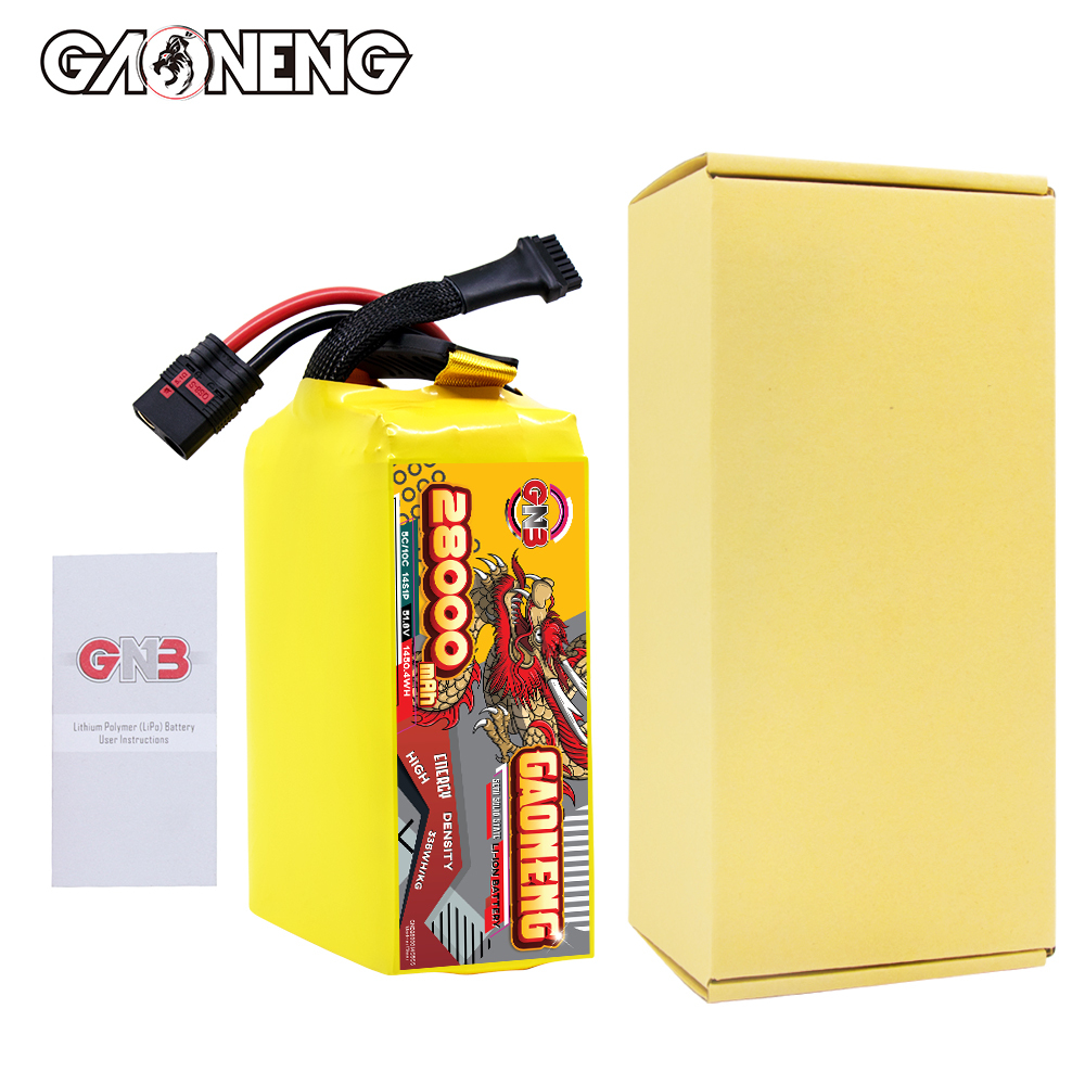GAONENG GNB 28000mah 14S 51.8V 5C QS8 Semi Solid State Li-ion Battery 335WH/kg