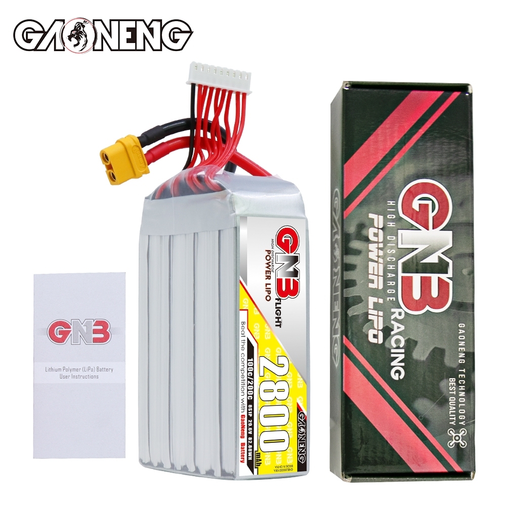 GAONENG GNB 8S 29.6V 2800mAh 100C LiPo Battery XT60