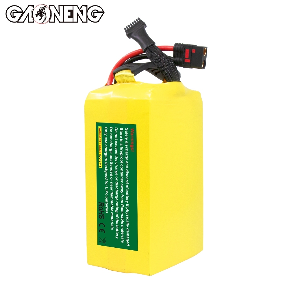 GAONENG GNB 30000mah 14S 51.8V 5C QS8 Semi Solid State Li-ion Battery 310WH/kg