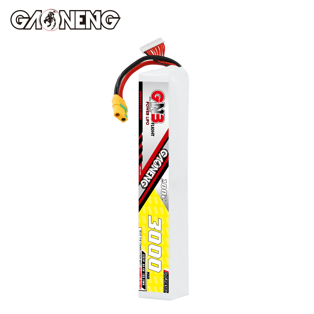 GAONENG GNB 12S 44.4V 3000mAh 120C LiPo Battery XT90S