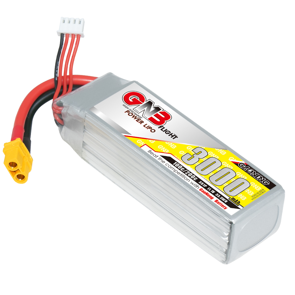 GAONENG GNB 3S 11.1V 3000mAh 100C LiPo Battery XT60