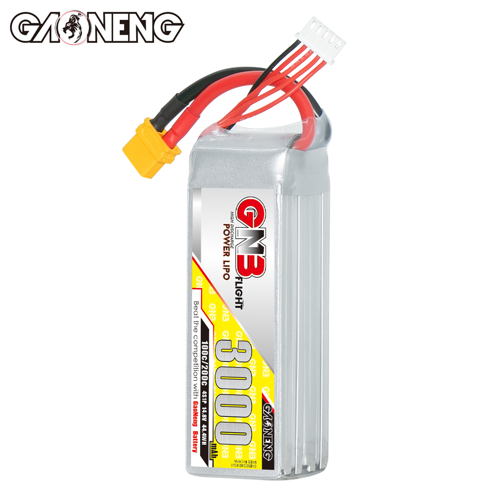 GAONENG GNB 4S 14.8V 3000mAh 100C LiPo Battery XT60