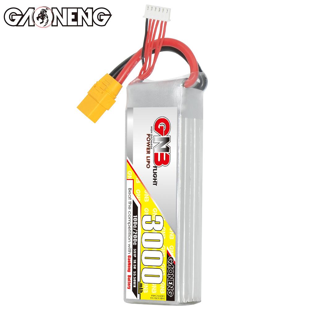 GAONENG GNB 5S 18.5V 3000mAh 100C LiPo Battery XT90