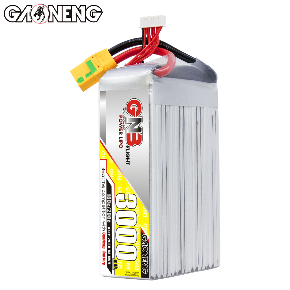 GAONENG GNB 8S 29.6V 3000mAh 100C LiPo Battery XT90