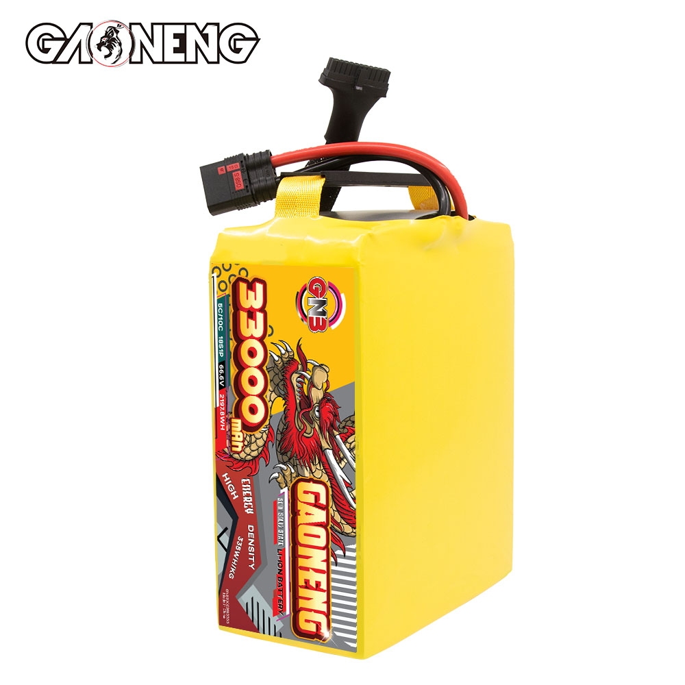 GAONENG GNB 33000mah 18S 66.6V 5C QS8 Semi Solid State Li-ion Battery 335WH/kg