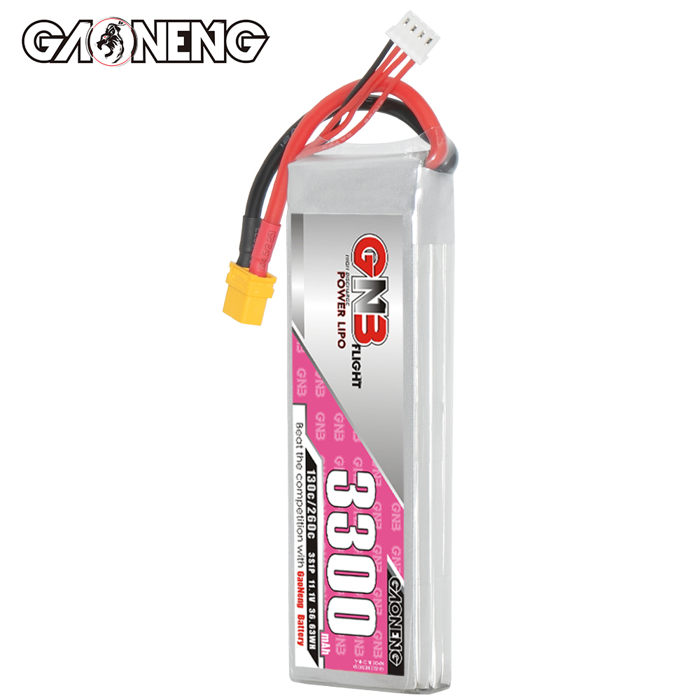 GAONENG GNB 3S 11.1V 3300mAh 130C LiPo Battery XT60