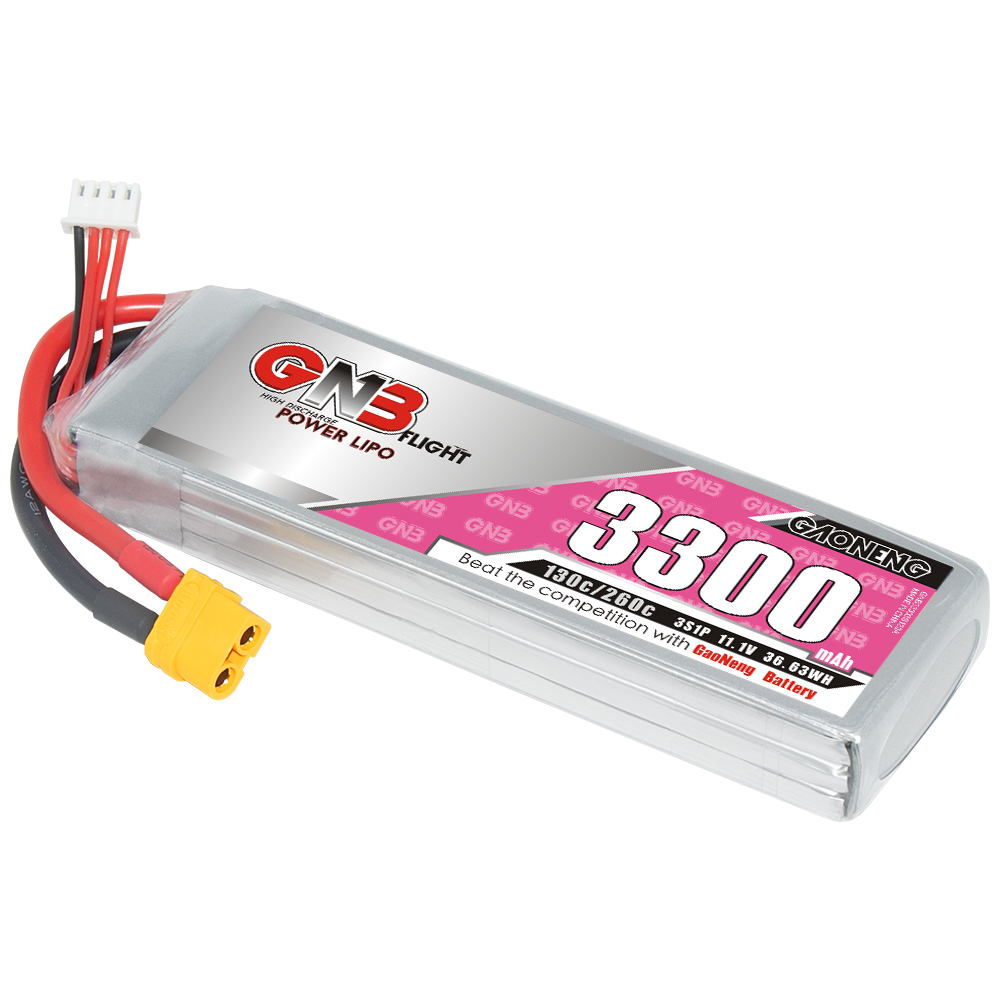 GAONENG GNB 3S 11.1V 3300mAh 130C LiPo Battery XT60