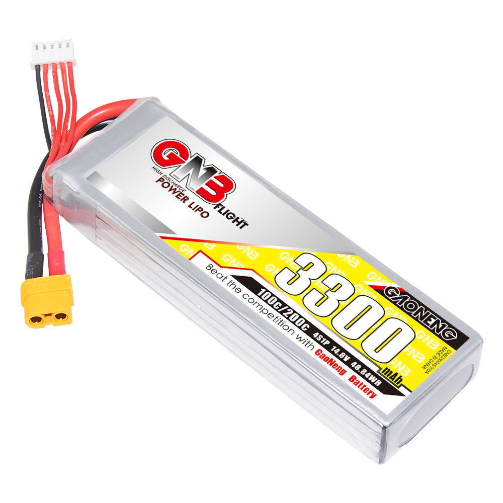 GAONENG GNB 4S 14.8V 3300mah 100C LiPo Battery XT60