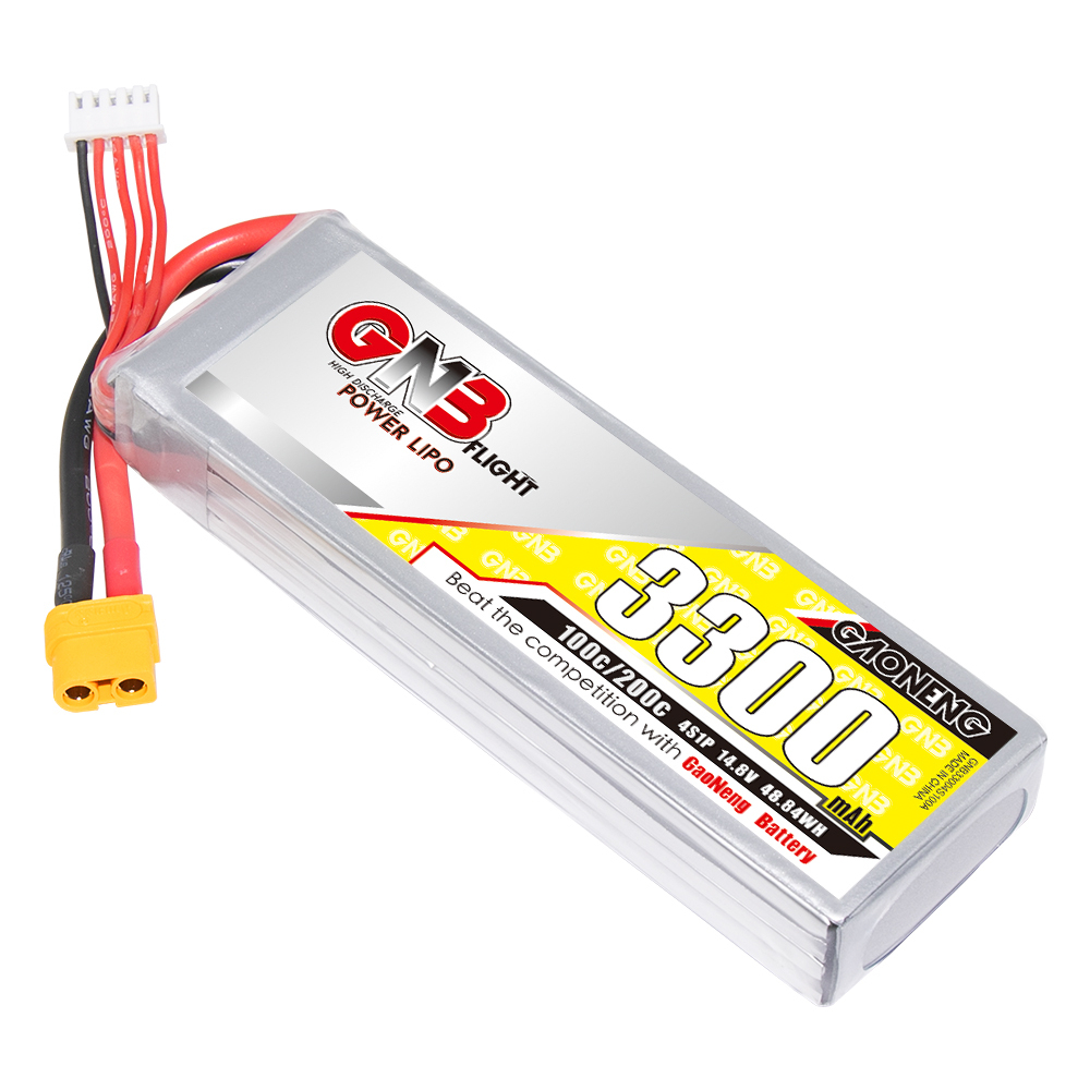 GAONENG GNB 4S 14.8V 3300mah 100C LiPo Battery XT60