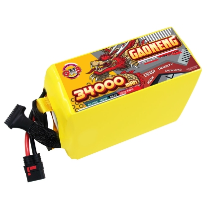 GAONENG GNB 34000mah 16S 59.2V 5C QS8 Semi Solid State Li-ion Battery 310WH/kg