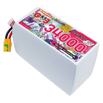 GAONENG GNB 6S 22.8V HV 34000mAh 80C RC LiPo Battery XT90S