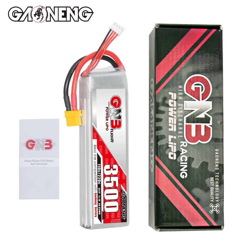 GAONENG GNB 3S 11.1V 3500mAh 110C LiPo Battery XT60