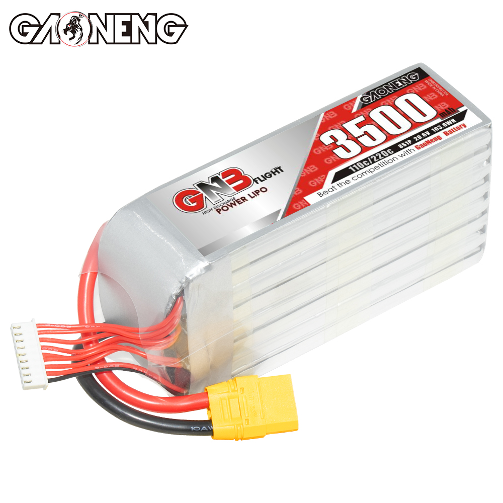 GAONENG GNB 8S 29.6V 3500mAh 110C LiPo Battery XT90