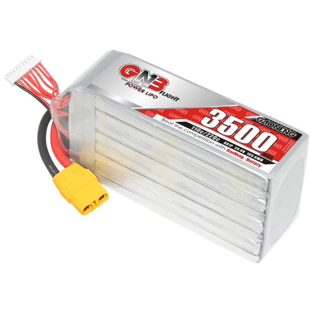 GAONENG GNB 8S 29.6V 4500mAh 110C RC LiPo Battery Drone Helicoper
