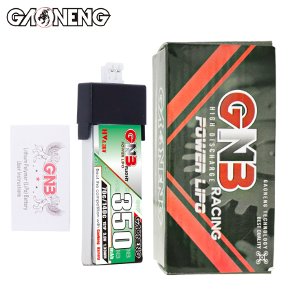 GAONENG GNB LiHV 1S 3.8V 350mAh 70C PH2.0 Plastic Head LiPo Battery