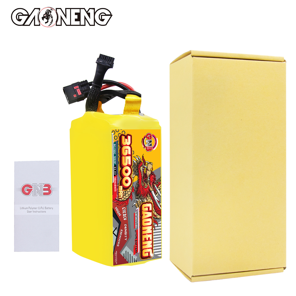 GAONENG GNB 36500mah 44.4V 5C QS8 Semi Solid State Li-ion Battery 335WH/kg/kg 