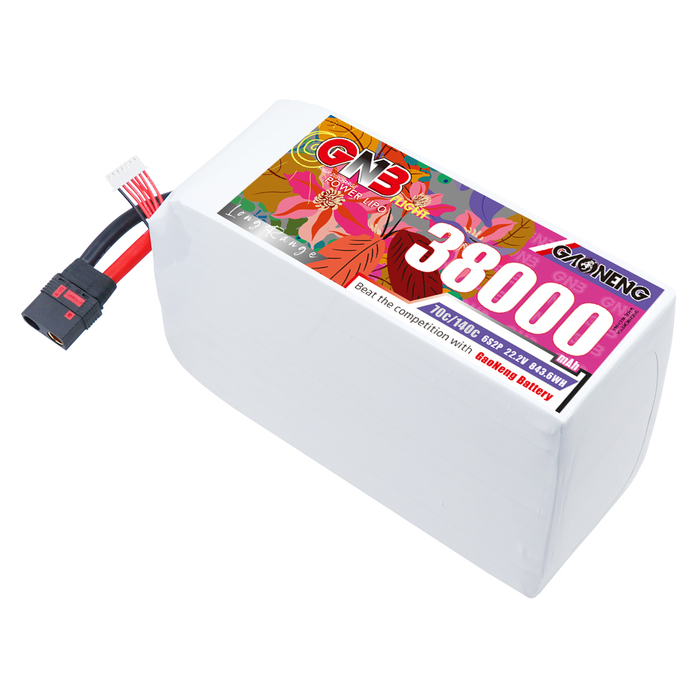 GAONENG GNB 6S2P 22.2V 38000mAh70C RC LiPo Battery QS8