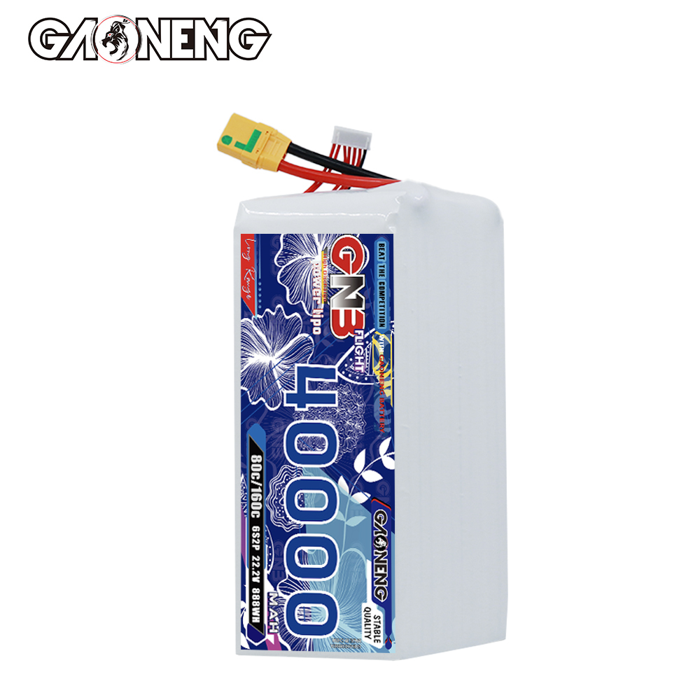 GAONENG GNB 6S2P 22.2V 40000mAh 80C RC LiPo Battery XT90S