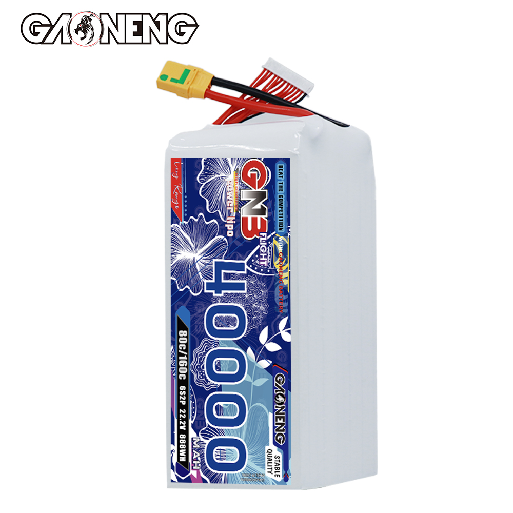 GAONENG GNB 6S2P 22.2V 40000mAh 80C RC LiPo Battery XT90S