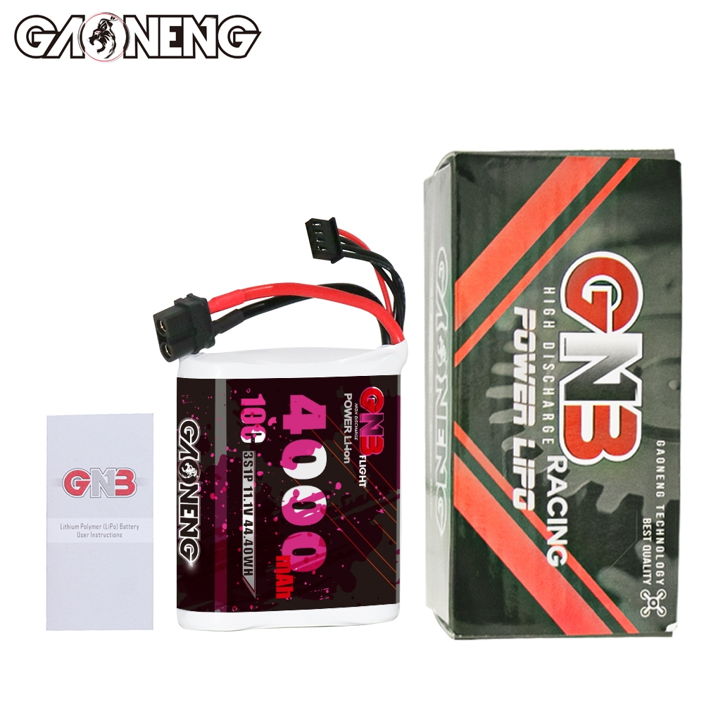 GAONENG GNB 3S 11.1V 4000mAh 10C XT60 Li-ion Battery made with Sony 18650 VTC6