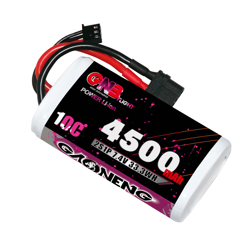 GAONENG GNB 2S 7.4V 4500mah 10C XT60 Li-ion Battery made with Molicel 21700 P45B