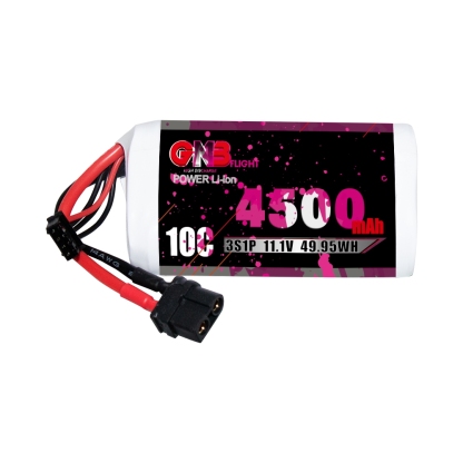 GAONENG GNB 3S 11.1V 4500mah 10C XT60 Li-ion Battery made with Molicel 21700 P45B