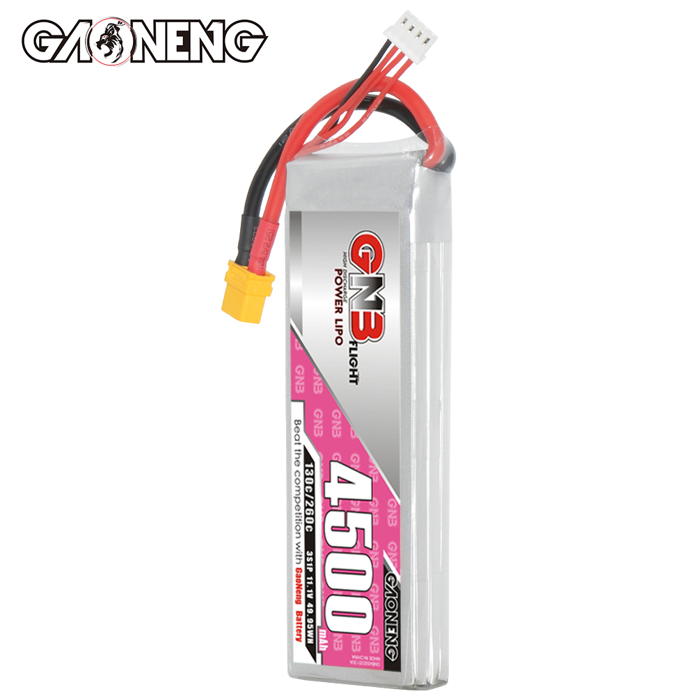 GAONENG GNB 3S 11.1V 4500mAh 130C LiPo Battery XT60