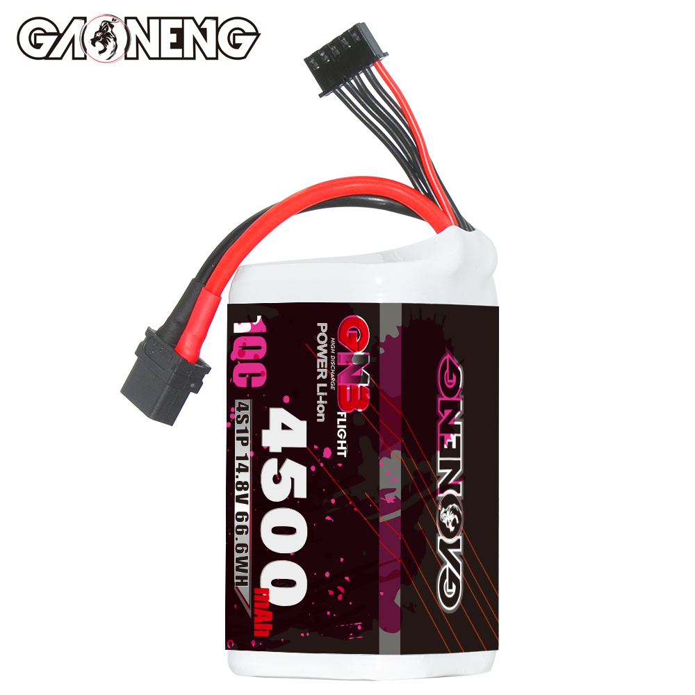 GAONENG GNB 4S 14.8V 4500mah 10C XT60 Li-ion Battery made with Molicel 21700 P45B